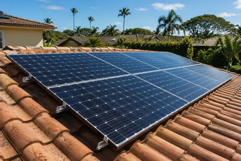 Installation de panneaux solaires à Médréac